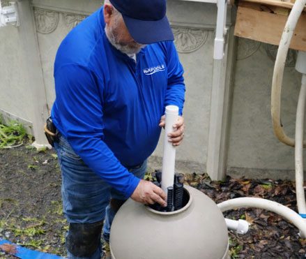 Pool Filter Sand Change