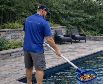 One Time Pool Clean Up